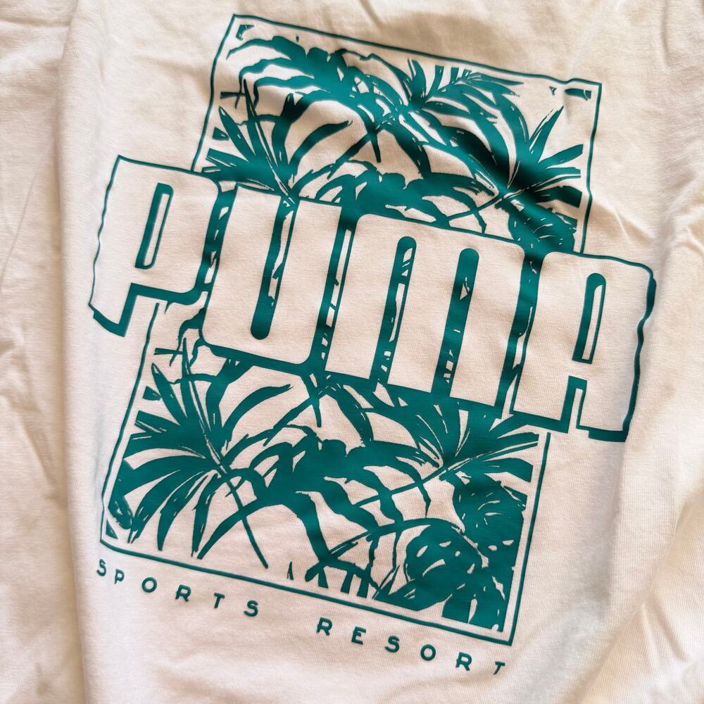 PUMA Palm Resort Graphic T-Shirt - Men's XXL - Picture 5 of 7